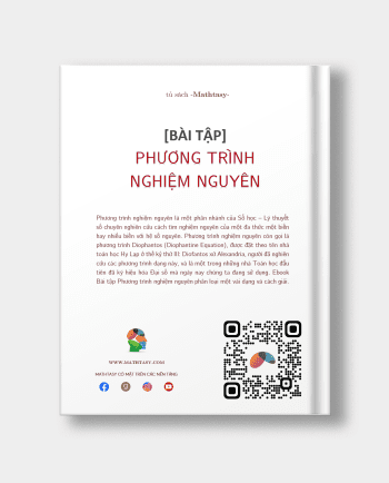 Bìa sau Phương trình nghiệm nguyên