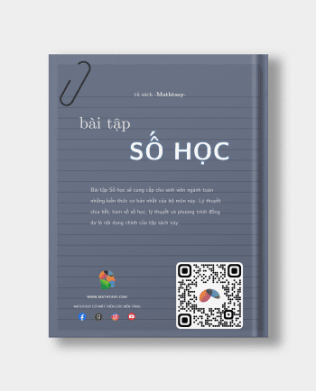 Bìa sau Số học