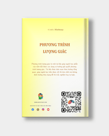 Bìa sau Phương trình lượng giác