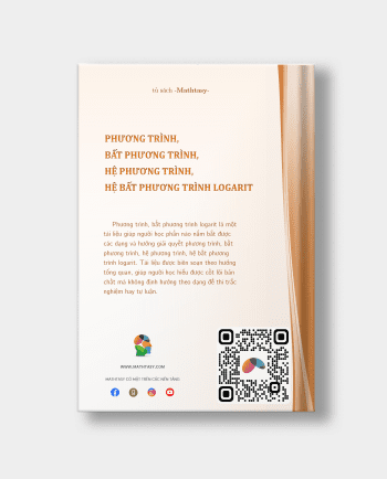 Bìa sau Phương trình logarit