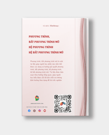 Bìa sau Phương trình mũ